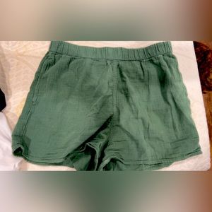Olive Green Target Sleep shorts